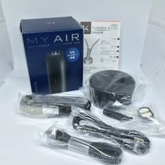 W818　新品 Kaltech カルテック 花粉フィルター搭載 MY AIR マイエアー 光触媒 パーソナル空間除菌・脱臭機 KL-P02 ブラック