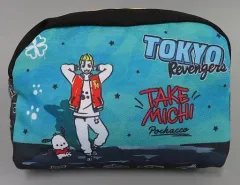 【中古】雑貨 花垣武道＆集合 ポーチ 「東京リベンジャーズ×サンリオキャラクターズ」