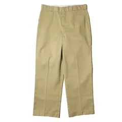 80's 90’s USA製 LLビーン ディッキーズ ワークパンツ (36) カーキ 80年代 アメリカ製 旧タグ オールド アウトドア L.L.Bean Dickies アメリカ古着 USED ビンテージ ヴィンテージ
