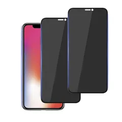 【覗き見防止】iphone11ProMax ガラスフィルム 2枚セット iphone xsmax ガラスフィルム のぞき見防止 アイフォン11Promax 保護フィルム 保護シート xsmax/11promax 用 強化ガラス 液晶保護フィルム 【6.5インチ