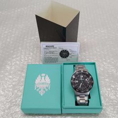 【未使用】 ビアンキ BIANCHI SCUBA TX シルバー ブラック 時計 ダイバーズウオッチ型腕時計 JP203ZOTWA メンズ