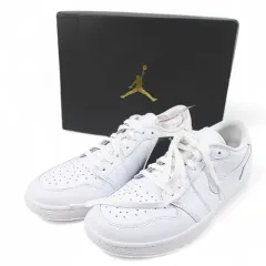 ナイキ NIKE エアジョーダン 1 ロー ゴルフ AIR JORDAN 1 LOW GOLF TRIPLE WHITE 27.5cm ホワイト dd9315-101 