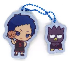 【中古】キーホルダー 青峰大輝＆バッドばつ丸 「黒子のバスケ×サンリオキャラクターズ PremiumShop ツインアクリルキーホルダー」