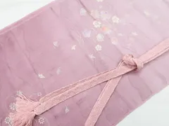 【一輝堂】【着物】和装小物　帯締め帯揚げセット　帯締　帯揚　暈し　平組　25w04-4867