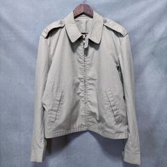 U.S.ARMY 米軍 70's Ceiling Zero by BLAUER コットンポリ チンスト フライト ジャケット ブルゾン SCOVILL ZIP size.不明(L程度) ベージュ