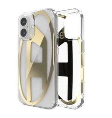 DIESEL[ディーゼル] iPhone 16 case Oval D Mirror