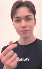 【中古】コレクションカード(男性) SEVENTEEN/VERNON(バーノン)/CD「Seventeenth Heaven」Thanksキャンペーン UNIVERSAL MUSIC STORE特典フォトカード