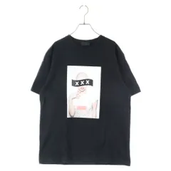 トップスGOD SELECTION XXX レディガガ Tシャツ L 黒 キムタク