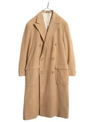 vintage DAKS 希少なシグネチャーモデル肉厚キャメルのポロコート