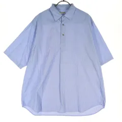 BEAUTY＆YOUTH ビューティーアンドユース ストライプ柄 半袖 シャツ ブルー系 ユナイテッドアローズ メンズ 古着