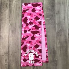 A BATHING APE ネイビー マフラー ロゴプリント　迷彩 jf8a9ZXKFjJWt3GGktWpGi.jpg@jpg