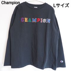 【未使用品】Championチャンピオン　厚手ロンT　黒　Lサイズ レディース