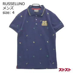 Russeluno ラッセルノ　ペイズリー　ポロシャツ　メンズ 楽天市場】ラッセルノ ポロの通販