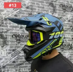 新品 四季 オフロード ATV フルフェイスオートバイ ラリーオフロードヘルメット マウンテン バイクレーシング ダウンヒルヘルメット ユニセックスS〜XXLのサムネイル