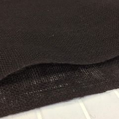 約105cm×37cm　麻・ジュート麻　1000-Black ブラック　生地 布地 布 ハンドメイド