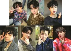 【中古】キャラカード BTS(防弾少年団) トレカ(カード)7枚セット 「オフィシャルライトスティック VER.3」 封入特典