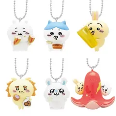 【中古】キーホルダー 全6種セット 「ちいかわ たべものいっぱいマスコット2」