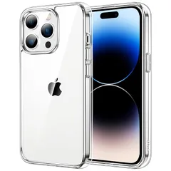 JEDirect iPhone14ProMax 6.7インチ用 (14 Pro Max) 黄ばみなし 保護ケース 衝撃吸収 バンパーカバー 傷つけ防止 クリアバック (クリア) 1