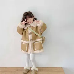 ボアコート 子供服 キッズ 女の子 男の子 ロングコート アウター もこもこ ジャケット 通学 通園 キッズ服 防寒 秋冬 ッズジャケット お出かけ 冬服 秋服 キッズ服 韓国 ZJT1684