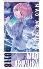【中古】シール・ステッカー 有村麻央 チケット風ダイカットステッカー 「学園アイドルマスター」