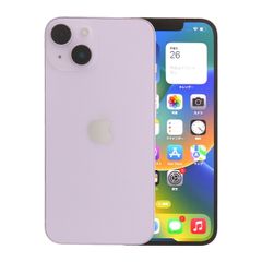 iPhone14 128GB パープル Apple A2881 SIMフリー  Aランク スマホ 本体 送料無料