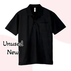 【未使用】グリマー 半袖 ドライ ポロシャツ ポケット付 吸汗速乾 メンズ レディース