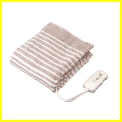無段階温度調節 ダニ退治 頭寒足熱配線 節電 丸洗い可 130×80cm 省エネ 敷毛布 電気毛布 KDS-40242 コイズミ