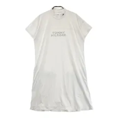 サイズ：L TOMMY HILFIGER GOLF トミー ヒルフィガーゴルフ  半袖ワンピース  ホワイト系 [240101542836] ゴルフウェア レディース ストスト