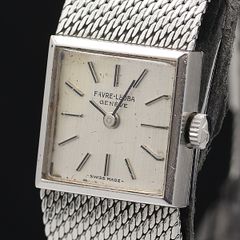ホ*》様 稼働品 機械式 希少 FAVRE LEUBA スイス 手巻時計 レディ