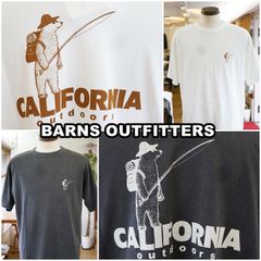 BARNS バーンズアウトフィッターズ 半袖プリントTシャツ カットソー カレッジT BR25296