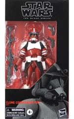 【中古】フィギュア クローン・コマンダー・フォックス 「スター・ウォーズ/クローン・ウォーズ」 ブラックシリーズ 6インチフィギュア