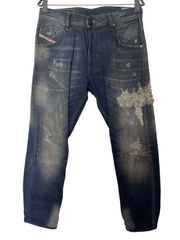 Z1343 DIESEL-Co ディーゼル KRAYVER デニム ジーンズ ダメージ加工 色落ち サイズ29