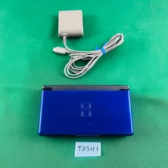 ◇TDSH1 【北米版】ニンテンドー DS lite DS ライト コバルト／ブラック 本体・充電アダプター付き 国内ソフト使用可能 Nintendo 任天堂  携帯型ゲーム機