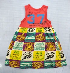 ジャンクストア― JUNK STORE ワンピース ノースリーブ 130cm 子供服 中古