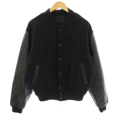 80～90s ゴールデンベア スタジャン レザー袖 オールブラック L 2025年最新】スタジャン ゴールデンベアの人気アイテム - メルカリ