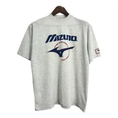 00年代 MIZUNO ミズノ ロゴ Ｔシャツ グレー(メンズ XL)中古 古着 U0928