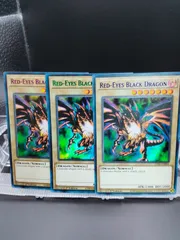 遊戯王遊戯王 英語版 真紅眼の黒竜　カラフルウルトラセット　3枚