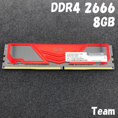 Team メモリ 8GB / DDR4-2666 / / TPRD48G2666HC19BK / UDIMM デスクトップ用 /team【862】