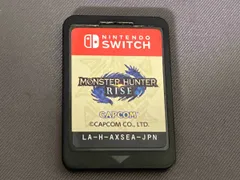 ソフトのみ 説明書なし 箱なし ニンテンドースイッチ モンスターハンターライズ