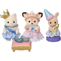 【新品・送料無料】シルバニアファミリー ほいくえん発表会セット -プリンセスとガラスの靴- S-77