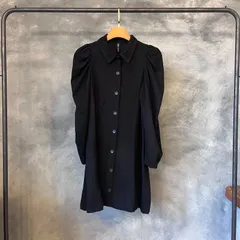 ZARA ボリュームスリーブシャツワンピ　ザラ　Mサイズ