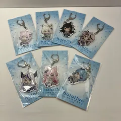 【瀬戸店】未開封 hololive SUPER EXPO 2023　ミニキャラアクリルキーホルダー ブライト衣装ver.　７個セット(猫又おかゆ、白上フブキ、大神ミオ、沙花叉クロヱ、ラプラス・ダークネス、 博衣こより、星街すいせい）【718-4276】