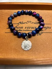 ギャラクシータイガーアイ　ブレスレット