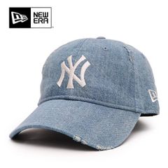 ニューエラ【ＮＥＷ ＥＲＡ】9TWENTY Damaged Series ニューヨーク・ヤンキース ウォッシュドデニム キャップ ダメージ加工 ウォッシュ加工 帽子 ユニセックス