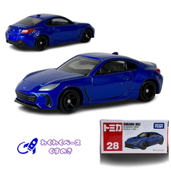 タカラトミー トミカ 廃盤 絶版 28 SUBARU BRZ トミカシリーズ No.28 ミニカー スバル SUBARU 日本車 セダン 青 ブルー 3歳以上 モデルカー