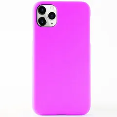 iPhone11 Pro Max ケース アイフォン11プロマックス  耐衝撃 シンプル さらさら ハード ケース 【Color】 マゼンタ