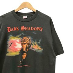 90s ビンテージ DARK SHADOWS プリント ムービー Tシャツ XL ブラック 90年代 ダークシャドウ アメリカ製 USA製 ロックT バンT