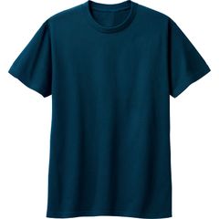 00085-CVT 5.6オンス ヘビーウェイトTシャツ/L/インディゴ/タグ外し加工済/プリントスター