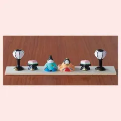 豆雛飾り　GA-12　※陶器,置物,ひなまつり,雛祭り,ひな人形,雛人形