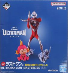 [중고] 피규어 ULTRAMAN & EMI [이치 반 쿠지 ULTRAMAN : RISING] MASTERLISE 라스트 원상 피규어